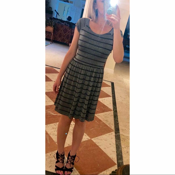 NWT Aqua Silver Dress - Picture 4 of 4